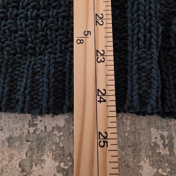 Seven7 Women's Chenille Cowl Neck Oversized Green Sweater Size Small - Picture 5 of 5